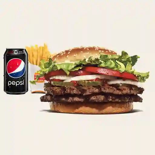 Combo Whopper 30 Años Doble