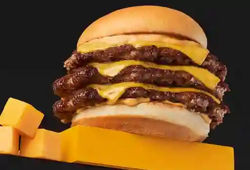 Just Cheese Burger Triple