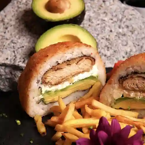Sushi Burger De Pollo