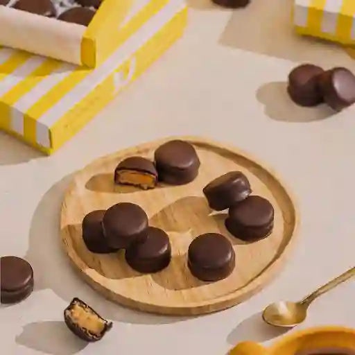 Mini Alfajorcitos  De Almendra Y Manjar