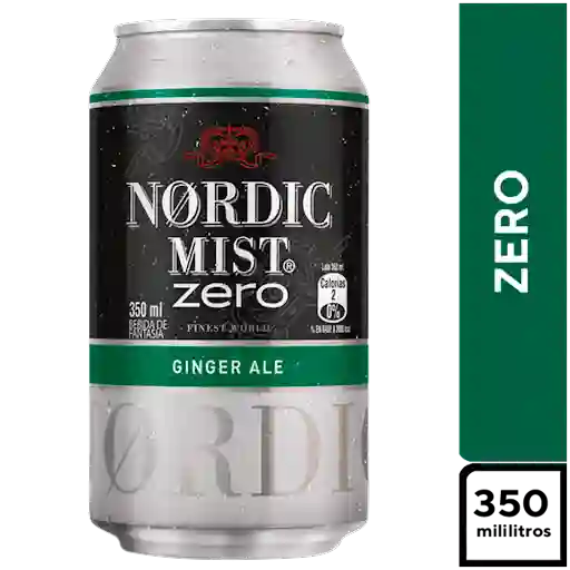 Nordic Zero Ginger Ale Lata 350ml