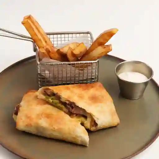 Wrap De Carne Mechada