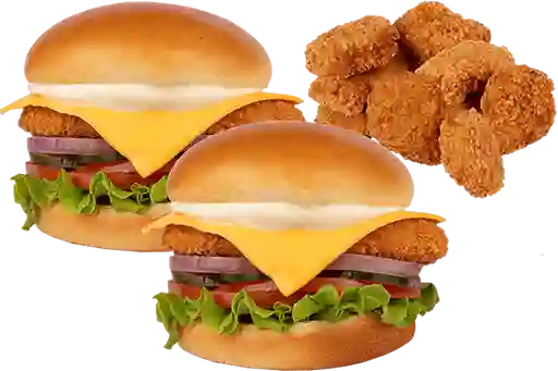 2 Crispy Pollo Var + 8 Nuggets