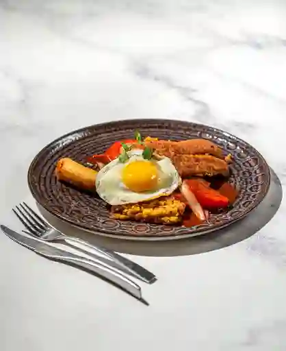 Tacu Tacu A Lo Pobre Pescado