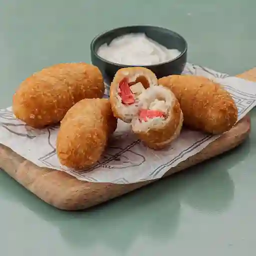 Tequeños Salchiqueso(4und Peq)