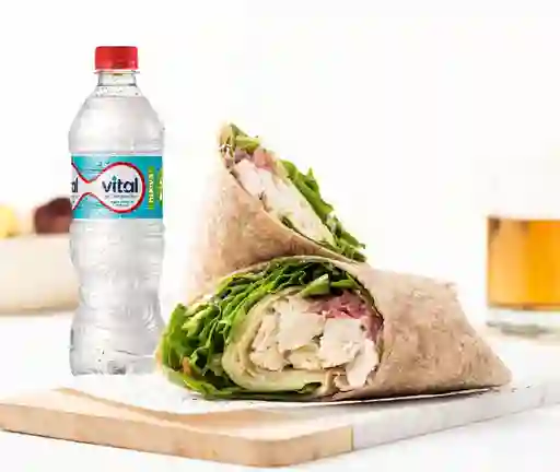 Wrap Y Agua/bebida 
