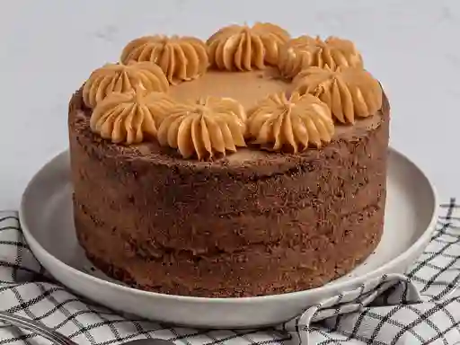 Torta Brownie Manjar Frambuesa