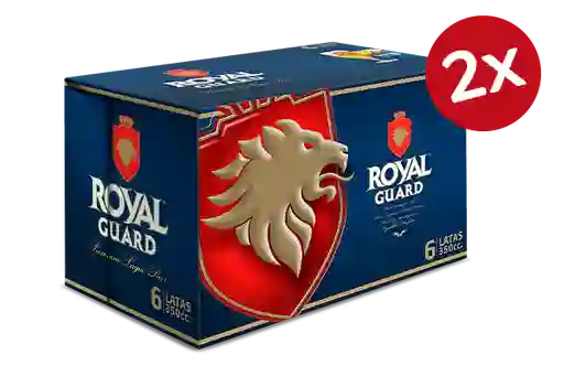 2x Royal Guard Six Pack 350cc