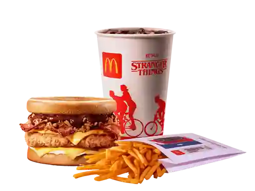 Mccombo Grande Stranger Chicken Burger