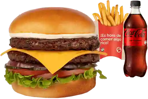 Combo Hamburguesa Doble