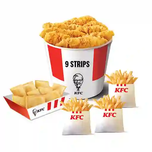 Bucket 9 Strips Combo Sb