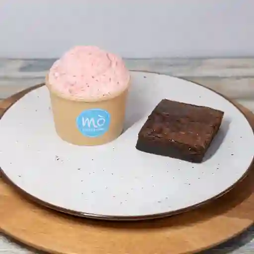 Pote Individual + Trozo Brownie
