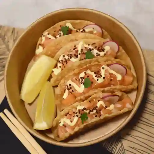 Taquitos De Salmon Trufado X 4