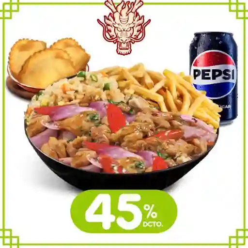 Wok Deluxe Combo Full 45%