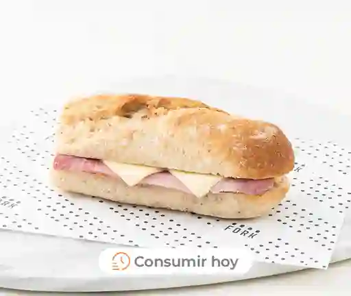 Jamón Queso En Baguette