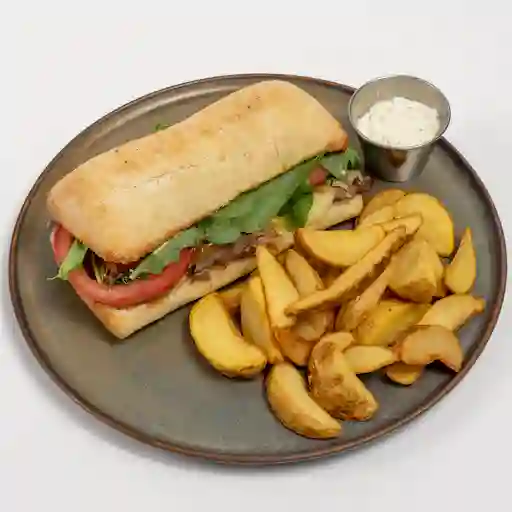 Sandwich De Lomito & Papas
