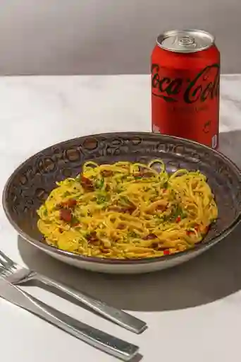Menú Spaghetti + Bebida A Elección
