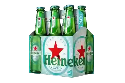 Heineken Silver Six Pack Botella 330cc