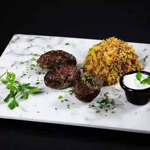 Kabbab Con Arroz