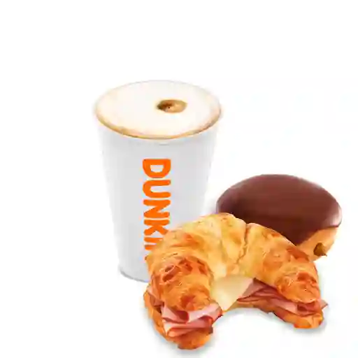 Macchiato M + Sándwich + Donut.