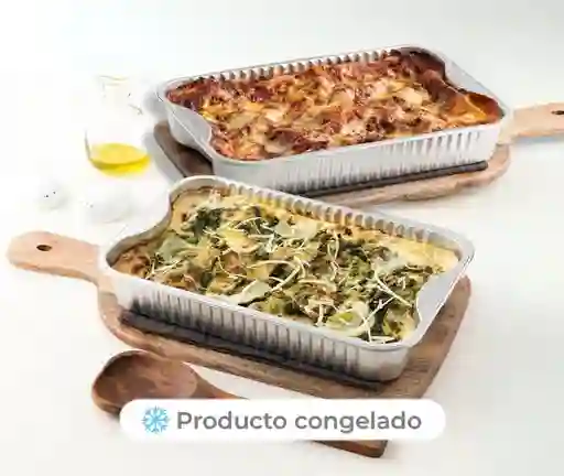 2 Lasañas Familiares 