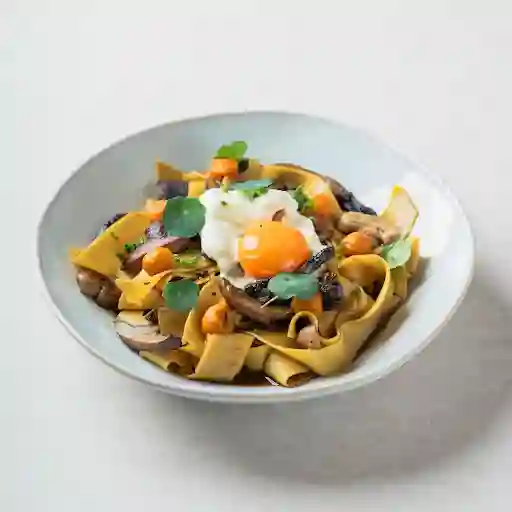 Papardelle De Zapallo Con Hongos