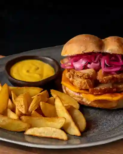 Sánguche De Panceta Crocante