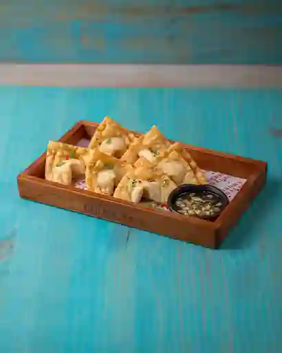 Wantanes De Mariscos (6 Unidades)