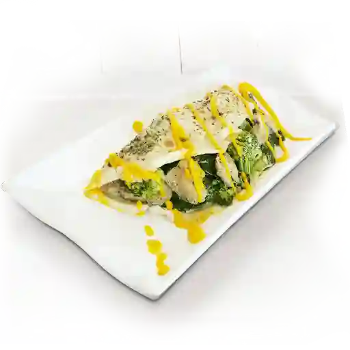 Crepe De Pollo Con Verduras