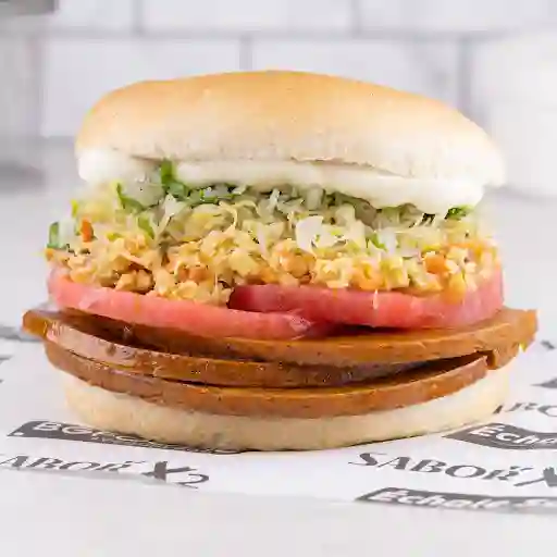 Sandwich Bife Vegano Completo