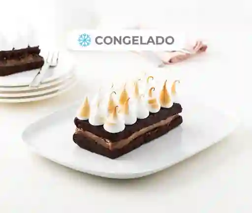 Torta Fudge Brownie Y Manjar 4 A 6 Personas, Fork