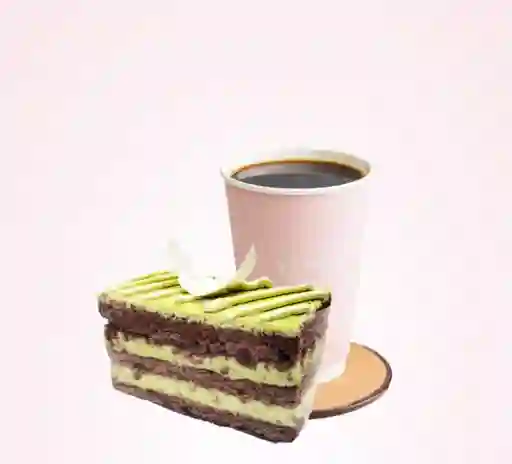 Americano Pequeño + Torta