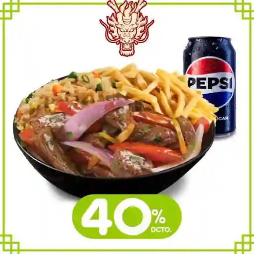 Lomo Saltado 40%