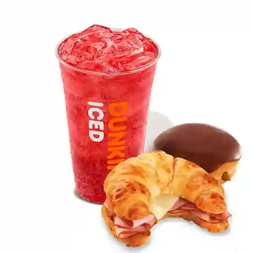 Dunkin Energy L + Sándwich + Donut