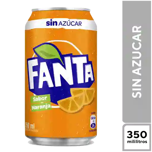 Fanta Sin Azúcar 350 ml