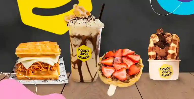 Happy Days Waffles a Domicilio Happy Days Waffles