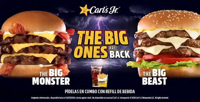 Carl's Jr. a Domicilio Carl's Jr.
