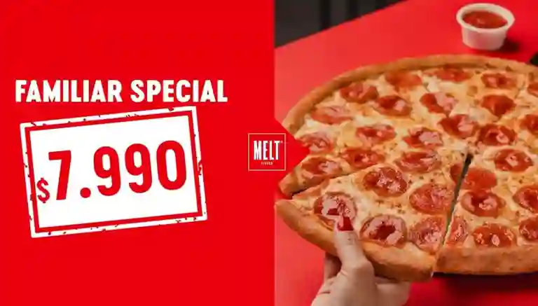 Melt Pizzas a Domicilio Melt Pizzas