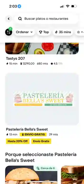 Pastelería Bella's Sweet a Domicilio Pastelería Bella's Sweet