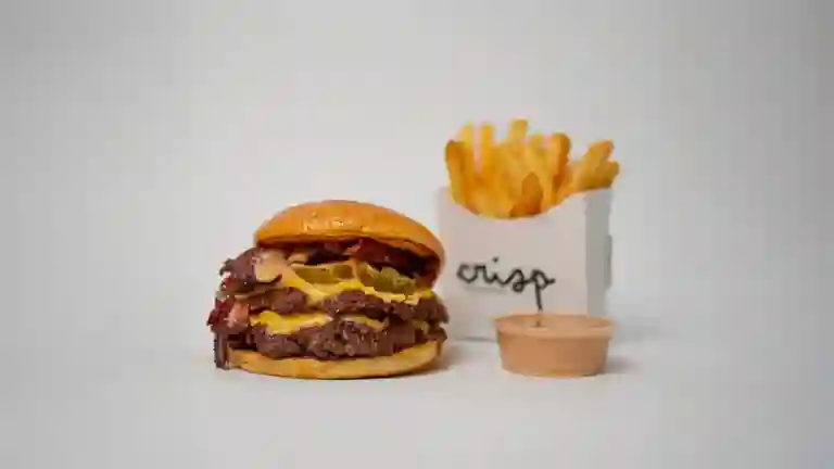 Crisp Smash Burgers a Domicilio Crisp Smash Burgers