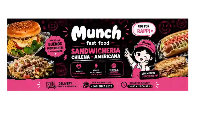 Munch Fast Food a Domicilio Munch Fast Food