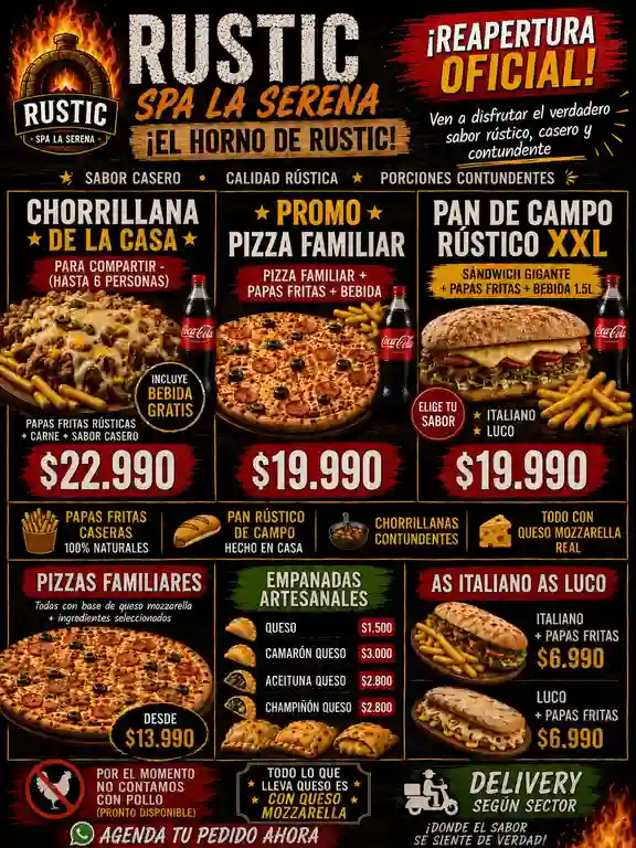el Horno de Rústic a Domicilio el Horno de Rústic