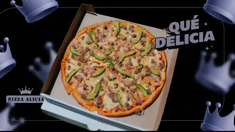 Pizza Alicia. a Domicilio Pizza Alicia.
