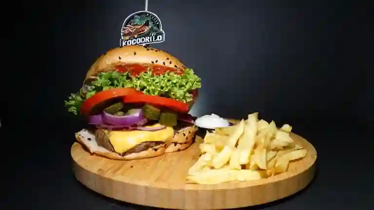 Kocodrilo Burger a Domicilio Kocodrilo Burger