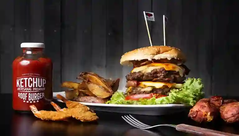 Roof Burger a Domicilio Roof Burger